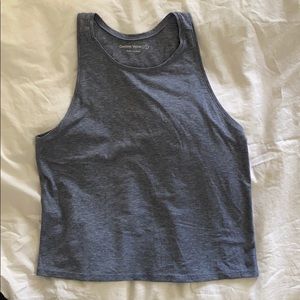 Outdoor Voices blue cropped tank